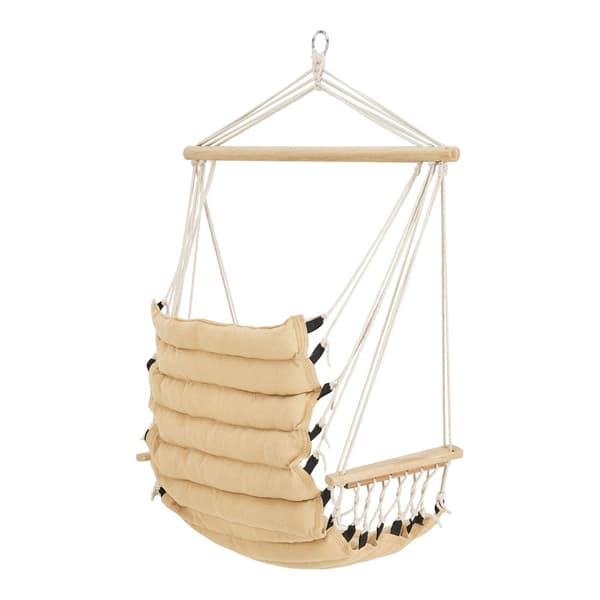 Hängstol Bariloche 50x55x45 cm beige [en.casa]