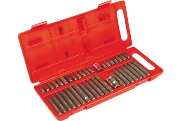 Top Tools Top Tools Top Tools Spline Torx Hex ruuvimeisselipalat 40kpl - 39D377