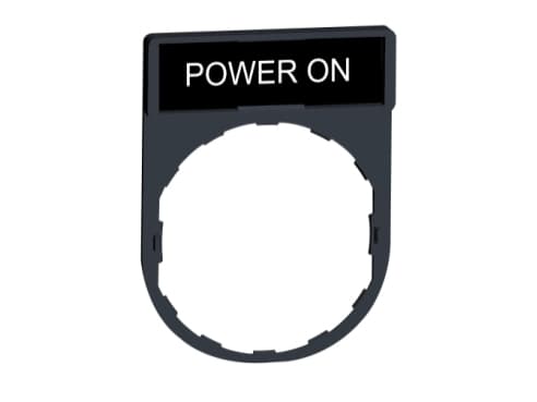 Schneider Electric ZBY2326, Vit, Plast, Harmony XB5Harmony XB4, 2 g, 0,9 g, 30 mm