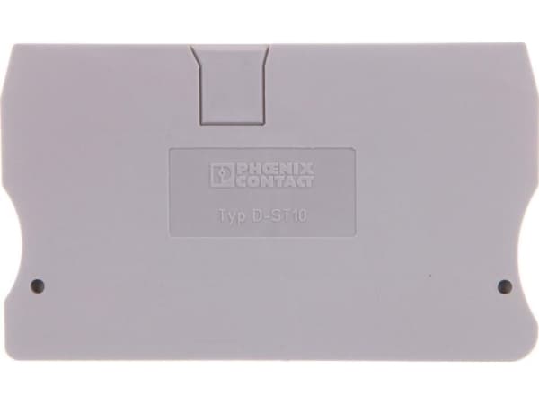 Phoenix Contact D-ST 10, Kåpa för kopplingsplintar, 50 styck, Grå, 2,2 mm, 71,5 mm, 49,9 mm