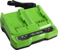 Miniatyrbilde 2 av 2: Greenworks 40V lader med to spor 2A GREENWORKS G40x2CUC2 - 2940907