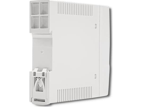 Qoltec DIN-kiskovirtalähde | 10W | 12V | 0.83A | Valkoinen | Ohut | Slim