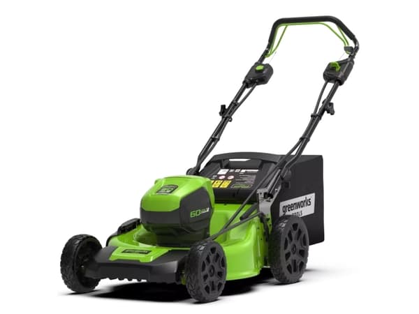 Greenworks GD60LM51SP, Manuell gressklipper, 1200 m², 51 cm, 2,5 cm, 8 cm, 55 l