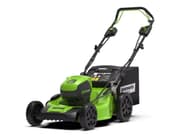 Greenworks GD60LM51SP, Työnnettävä ruohonleikkuri, 1200 m², 51 cm, 2,5 cm, 8 cm, 55 L - Ilman akkua ja laturia