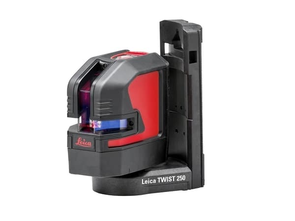 Leica Lino L2, 25 m, 0,2 mm/m, 4°, 80 m, Horisontal/vertikal, Rød