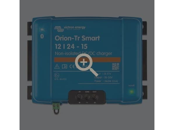 Victron Energy Orion-Tr Smart 12/24-15A 360 W invertteri til biler (ORI122436140)