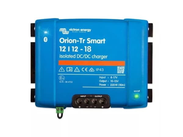 Victron Energy Orion-Tr Smart 12/12-18A DC-DC isoleret oplader 12/12-18A DC-DC isoleret oplader