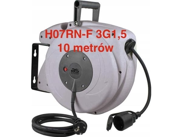 Jatkojohto AS-SCHWABE IP44 EasyToGo 10 m