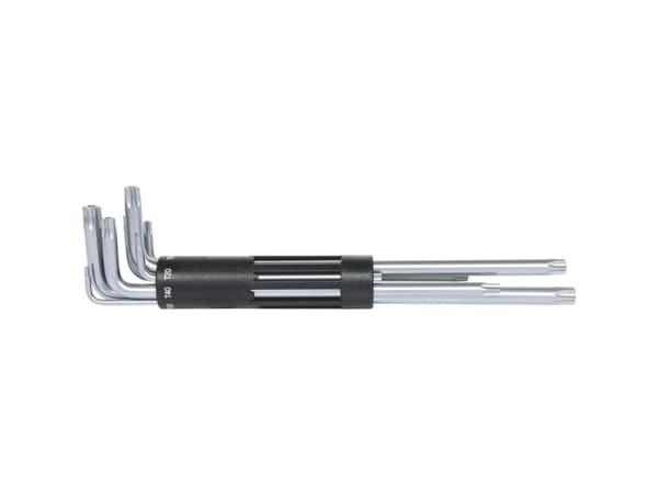 KS Tools 151.2280, L-torx-nøkkel, Metallisk, Kromvanadiumstål, 420 g, 8 stykker