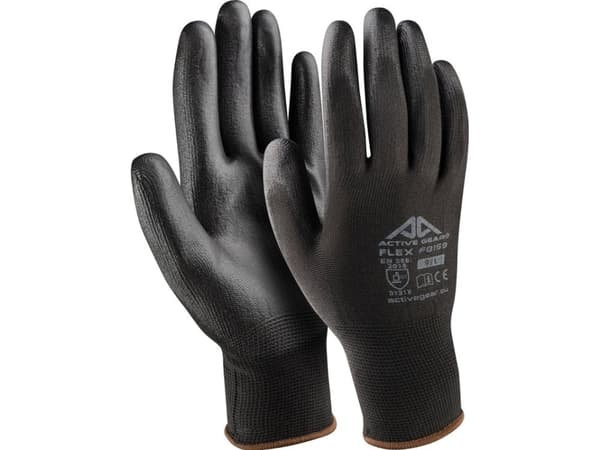 Milwaukee Black polyurethane gloves L 12 pcs.