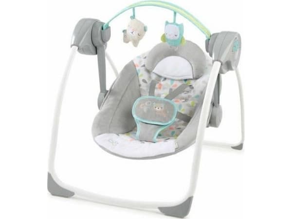 Ingenuity Fotel bujany Ingenuity Comfort 2 Go Compact Swing Fanciful Forest