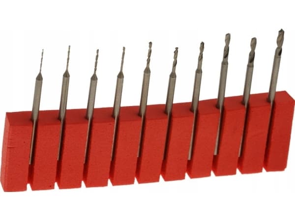 Borrsats MINI 0,6-2,3 mm, 10 st.
