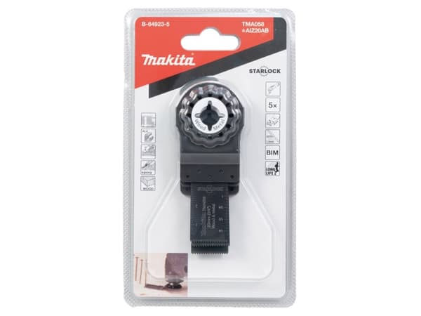 Makita B-64923-5, Bimetall, 3 cm, 5 styck
