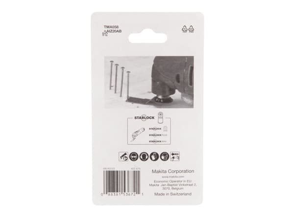 Makita B-64923-5, Bimetall, 3 cm, 5 styck
