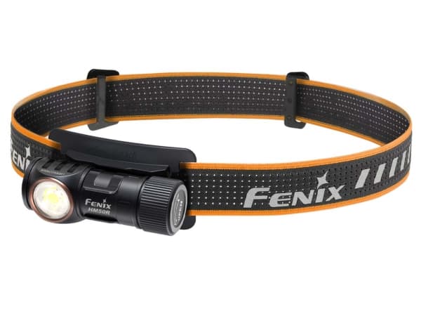 Fenix HM50R V2.0, otsapannan taskulamppu, musta, alumiini, IP68, LED, 50000 h musta