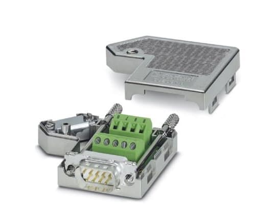Phoenix SUBCON 9/M-SH, D-Sub, Grå, ABS syntetisk, Metall, 26/16, 50 V, 45,05 g