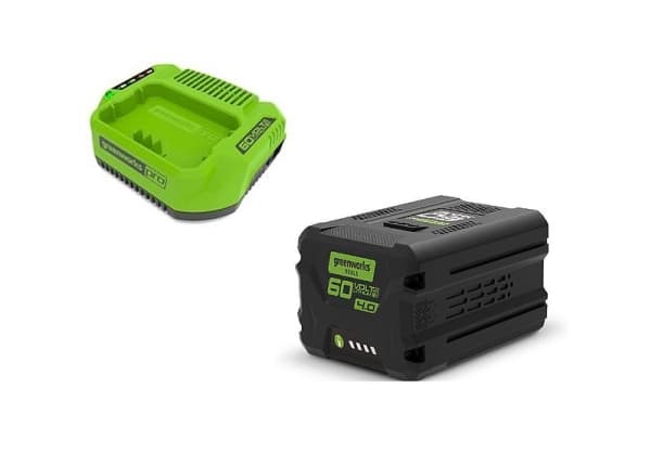 60V 4Ah batteripaket + 2A laddare Greenworks GSK60B4 - 2933807