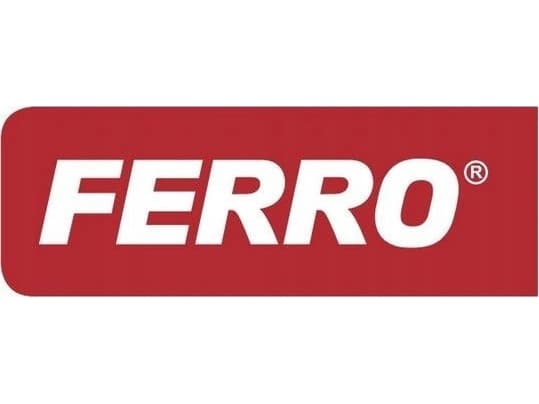 Ferro termostaattinen suora, musta