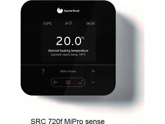 Saunier Duval regulator SRC720f MiPro-sensor