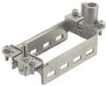Miniatyrbild 2 av 2: Harting Gångjärnsram för 4 moduler beteckning A-D Han Modular 09140160361