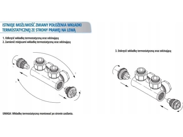 Perfexim PHA-036G Thermostat kit. angular with the following preliminary to the heating connection, graphite