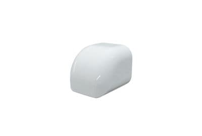 T75 endebund - 78x58 mm, Hvid RAL 9010