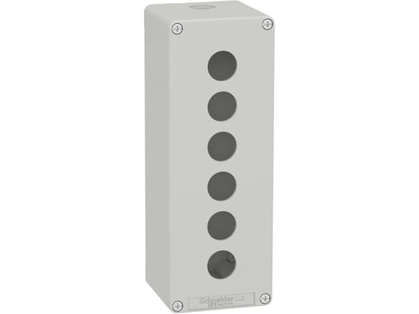 Schneider Electric Harmony XAP Control riipus tyhjä harmaa 6 reikää XAPD4506 XAPD4506