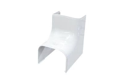 T75 indvendig hjørne - 78x58 mm, Hvid RAL 9010, 90 gr.