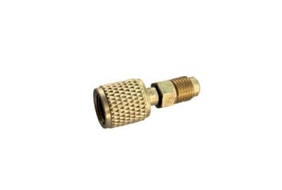 adapter 5/16'' x 1/4'' - Han/Hun gevind, Med nåleventil