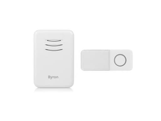 Byron DBY-22311NP, Vit, 80 dB, Hem, Kontor, IP44, 1 styck, 1 styck