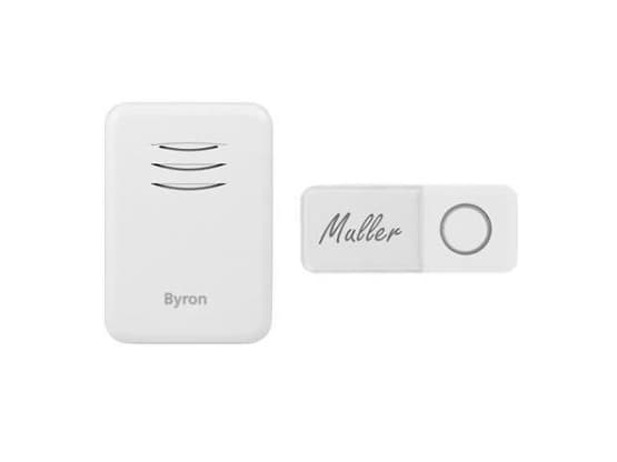 Byron DBY-22311NP, Valkoinen, 80 dB, Koti, Office, IP44, 1 kpl, 1 kpl