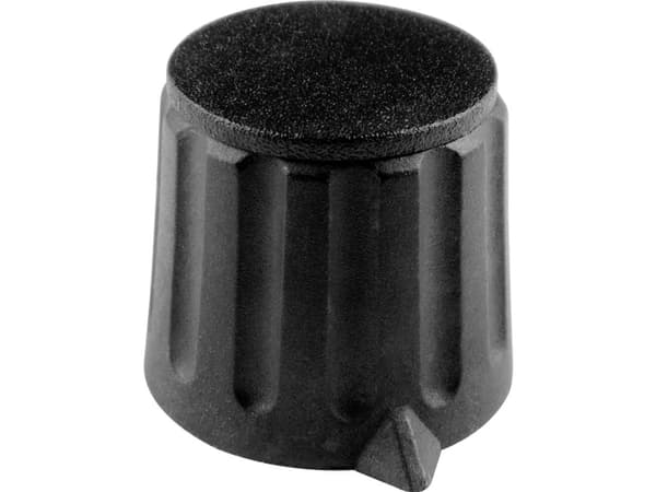 Mentor 4311.4131 Nuppi Musta (Ø x K) 20 mm x 17 mm 1 kpl 1 kpl