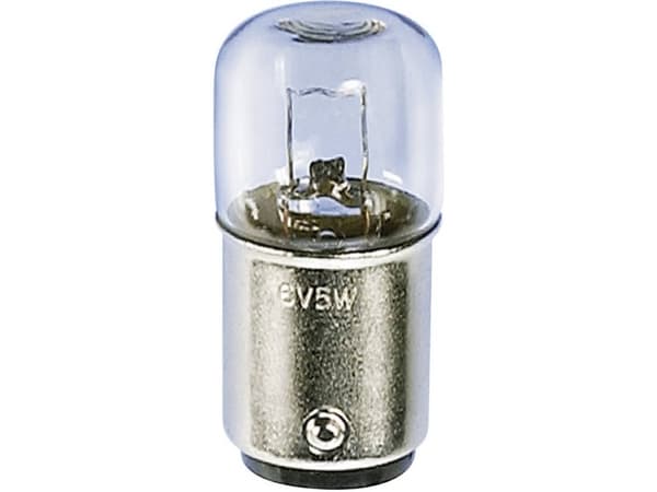 Lille rørlampe 220 V, 260 V 5 W, 7 W BA15d Klar 00142607 Barthelme 1 stk