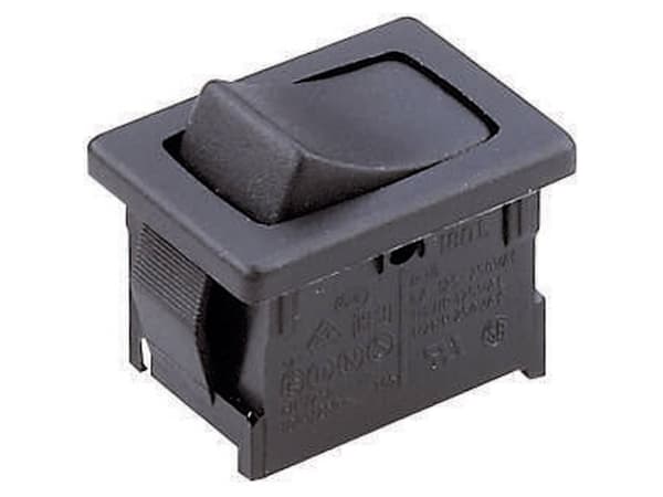 Marquardt 1801.1101 Vippekontakt 1801.1101 250 V/AC 6 A 1 x Off/On IP40 Klikkende 1 stk