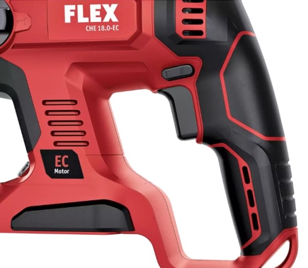 Flex CHE 18.0-EC, SDS Plus, Sort, Rød, Børsteløs motor, 1,8 cm, 1400 RPM, 4500 RPM