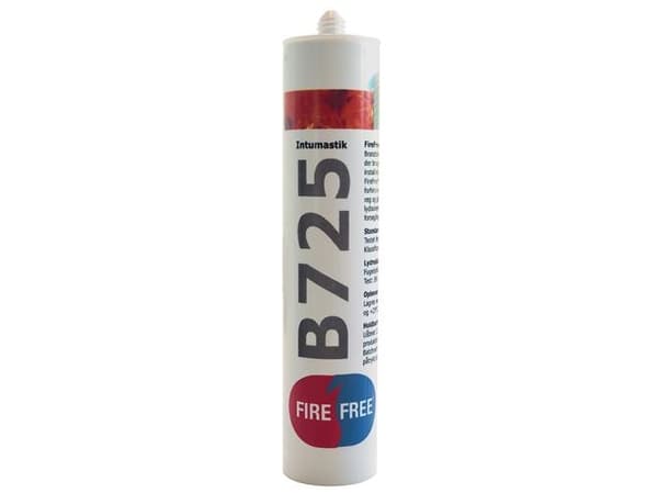 SCANDI SUPPLY FireFree B725 Intumastik 310ml grafitgrå, Intumastik, patroni
