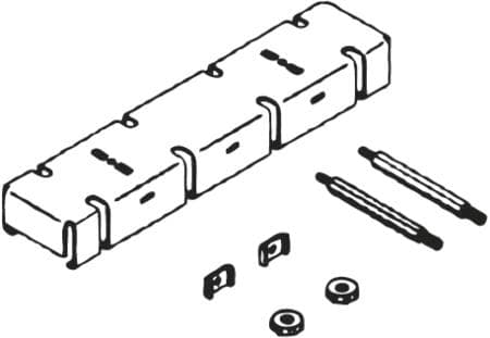 CUBIC Skidhållarskydd, komplett, S225