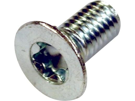 CUBIC Skruv försänkt torx med 2 kont. punkter