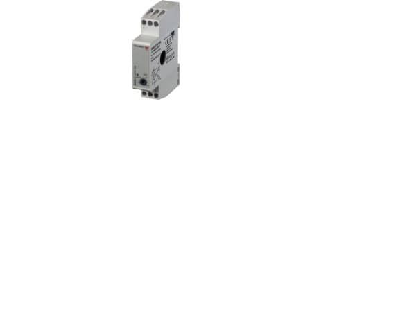 CARLO GAVAZZI Strömtransformator 5-50 AAC, sidokabelgenomföring, transistorutgång, 40VDC/100 mA, justerbar tröskel, montering på DIN-skena