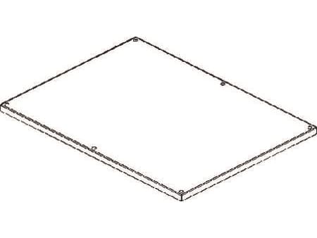 CUBIC Dæksel, 3 x 4 modul, 566 x 758 mm BxH