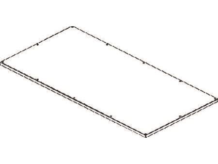 CUBIC Dæksel, 4 x 8 modul, 758 x 1526 mm BxH