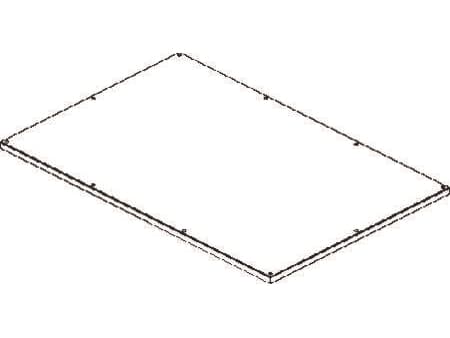 CUBIC Dæksel, 4 x 6 modul, 758 x 1142 mm BxH