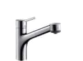 Miniatyrbilde 4 av 4: hansGrohe Talis M52 køkkenarmatur 170 med udtræksbruser 2jet