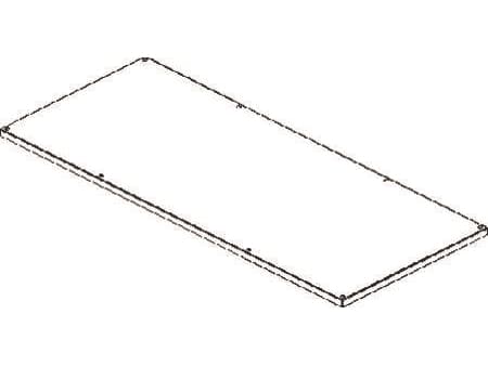 CUBIC Dæksel, 3 x 7 modul, 566 x 1334 mm BxH.