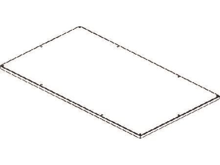CUBIC Dæksel, 4 x 7 modul, 758 x 1334 mm BxH.