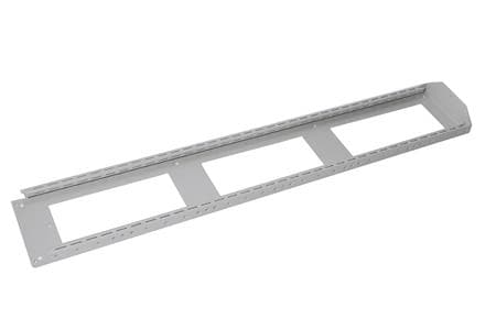 CUBIC Kaappikisko 6 moduulia, pituus = 1148mm, 1 moduulin syvyys, sokkeliin