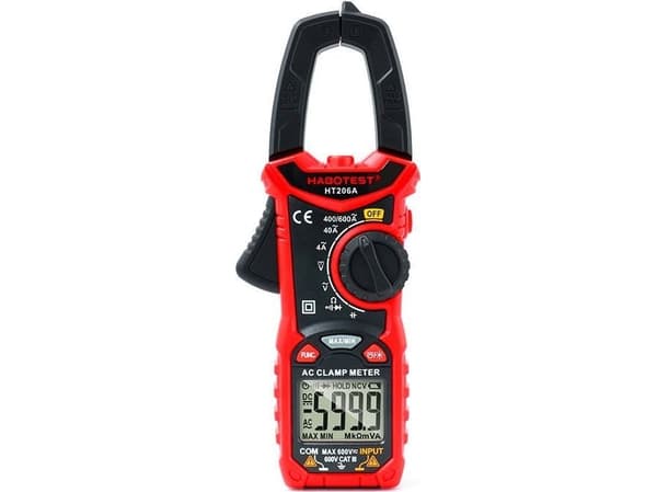 Habotest Cyfrowy miernik cęgowy Habotest HT206A