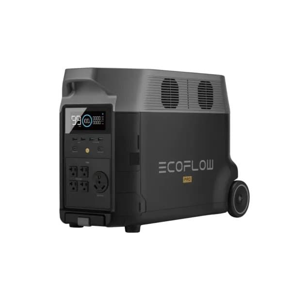EcoFlow Delta Pro - Bærbar strømstasjon - AC 220-240 V - litium-jernfosfat - 3600 Wh - Wi-Fi, Bluetooth - utgangskontakter: 14