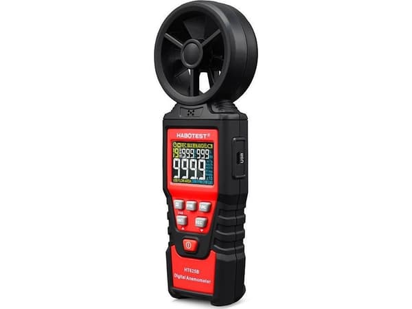 Digital vindmåler vindhastighetsmåler Habotest HT625B, USB