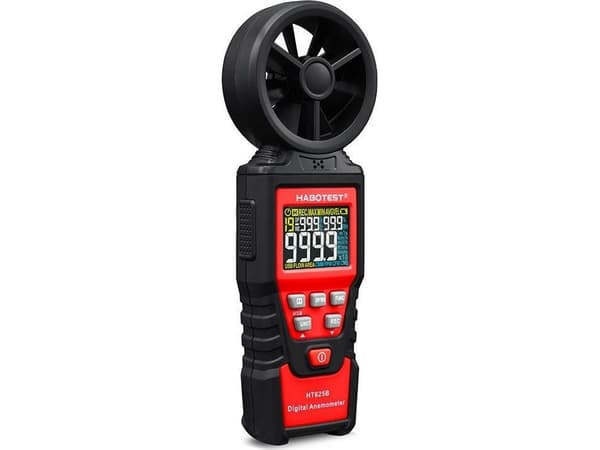 Digital vindmåler vindhastighetsmåler Habotest HT625B, USB